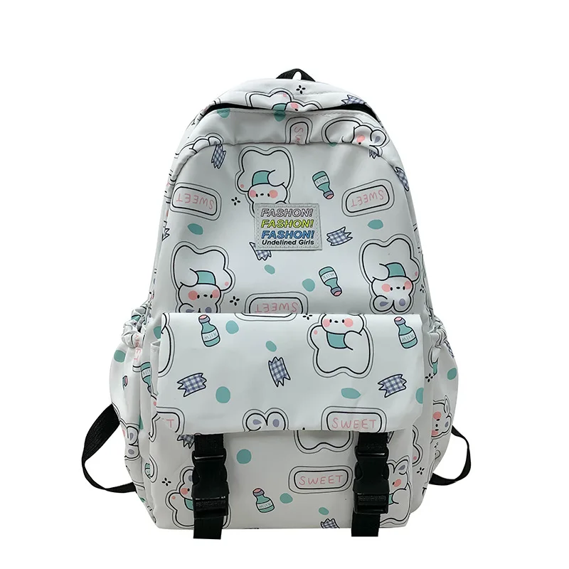 Sac à dos de dessin animé mignon pour enfants, sacs à dos pour enfants, mère, fille, ours, sacs d'école pour tout-petits, Nialisation Mochila