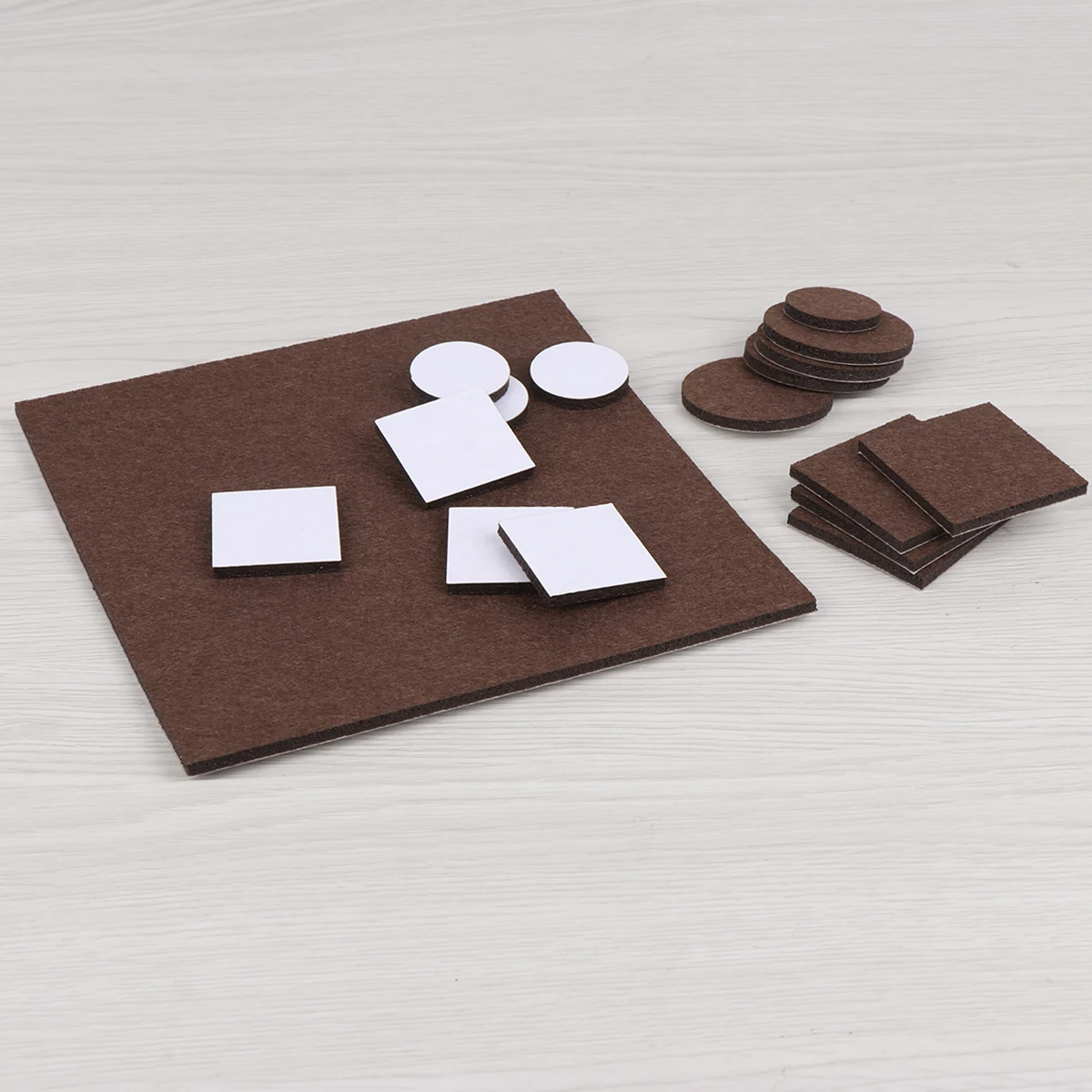 

130 Pcs Protector Silent Foot Pads Furniture Dining Protectors for Hardwood Floors
