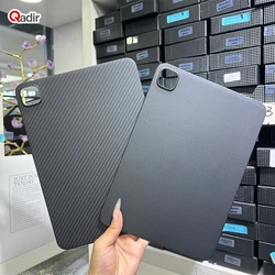 QADIR Carbon Fiber Aramid Fiber Case for Apple iPad Pro Case 11 Inch Carbon Fiber Back Cover for 2024 New 13 inches