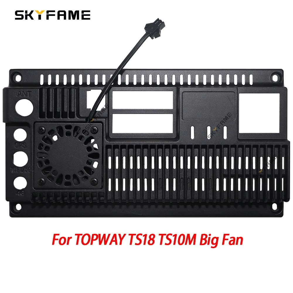 

SKYFAME ребра радиатора задняя крышка охлаждающая плата 4010 большой вентилятор устройства Android для TOPWAY TS18 TS10M