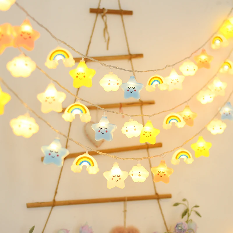 

Star colored lights, flashing lights, string children's room tents, decoration lights, outdoor camping atmosphere lights