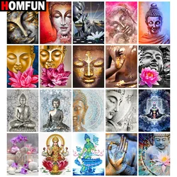 HOMFUN Diamond Painting Full Square/Round Drill 5D DIY
