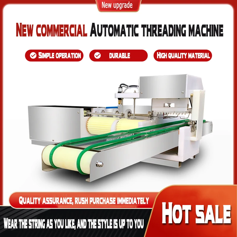 

Commercial Meat Skewer Machine Automatic Mutton Barbecue Stringing Electric Kebab String Machines