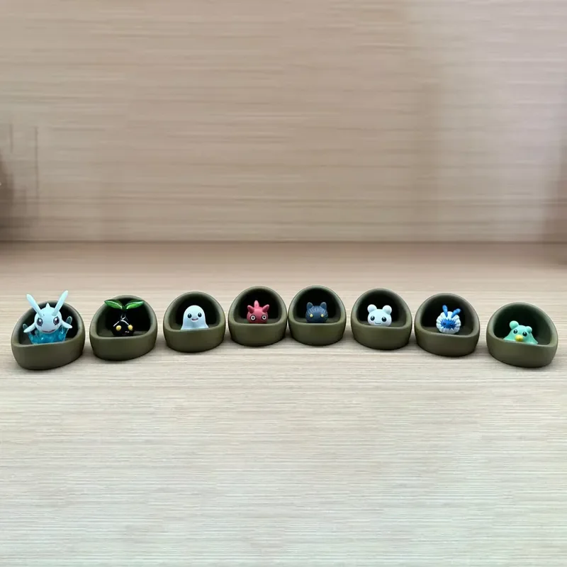 

8Pcs Anime Digimon Adventure Figure Gabumon Pyocomon Koromon Mochimon Tokomon Plotmon Action Figures Collection Model Toys Gift