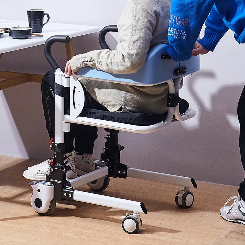 Patient Transfer Chair Heavy Duty Hydraulic Patient Lift Multifunctional