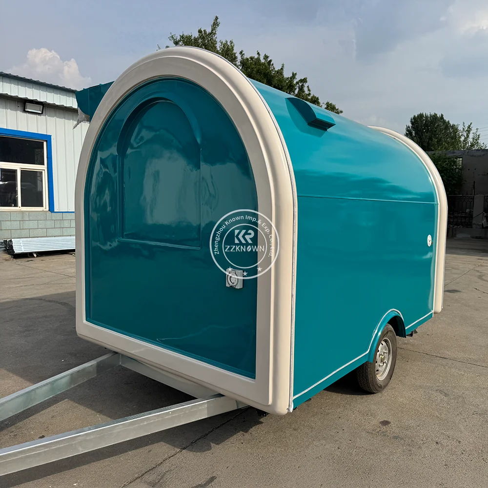 Logotipo colorido personalizado para pequenas empresas, caminhão de comida móvel, concessão, batatas fritas, churrasco, pizza, trailer de comida com cozinha completa