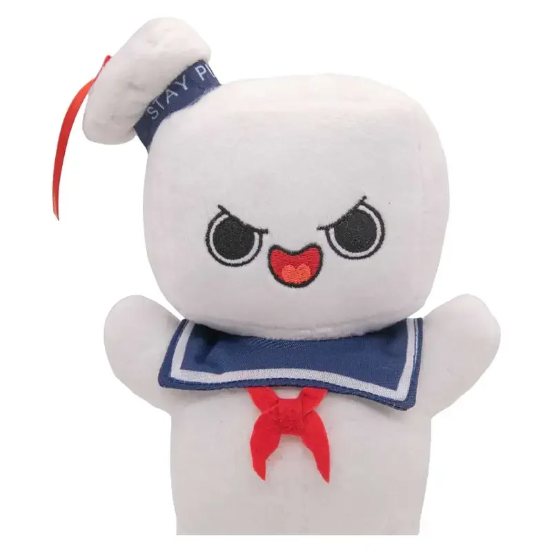 Kawaii ficar puff marshmallow homem estatueta de pelúcia filme fantasma cosplay busters fantasia adereços macio recheado mascote natal presente aniversário