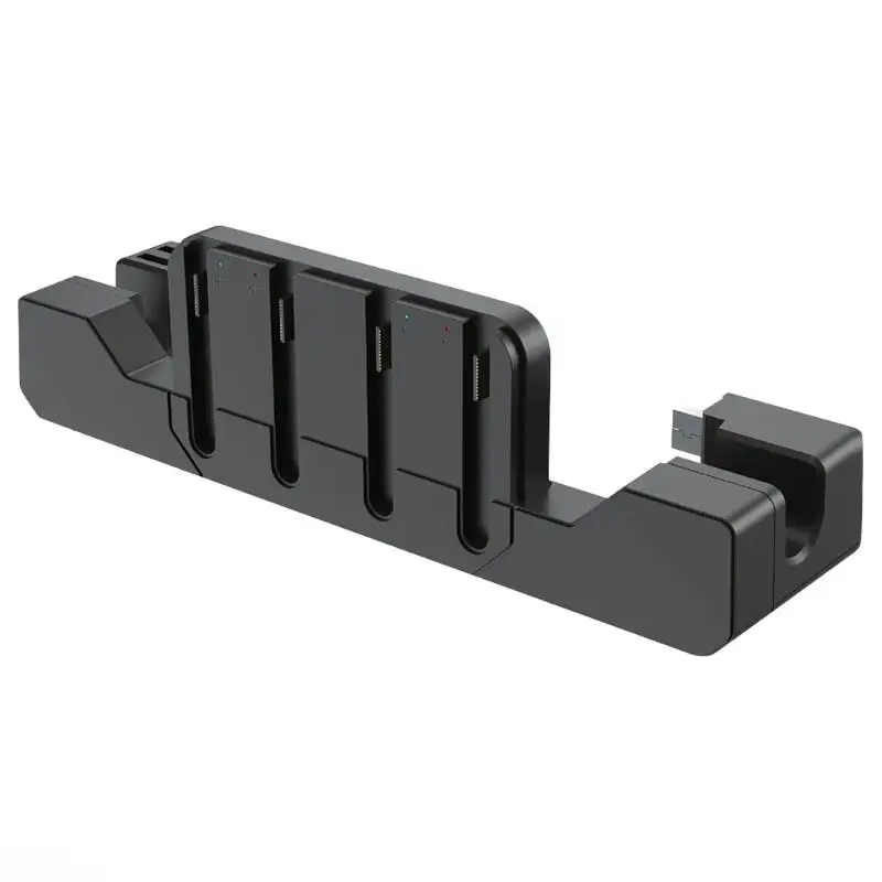 

D08B Integrated Charging Stand Organizers with 4 Game Card Slot and Protective System