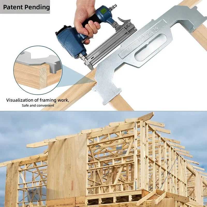 Framing Tools Column Frame Fixtures Woodworking Stud Layout Jigs Precision Assembly Puzzle Construction Accessories