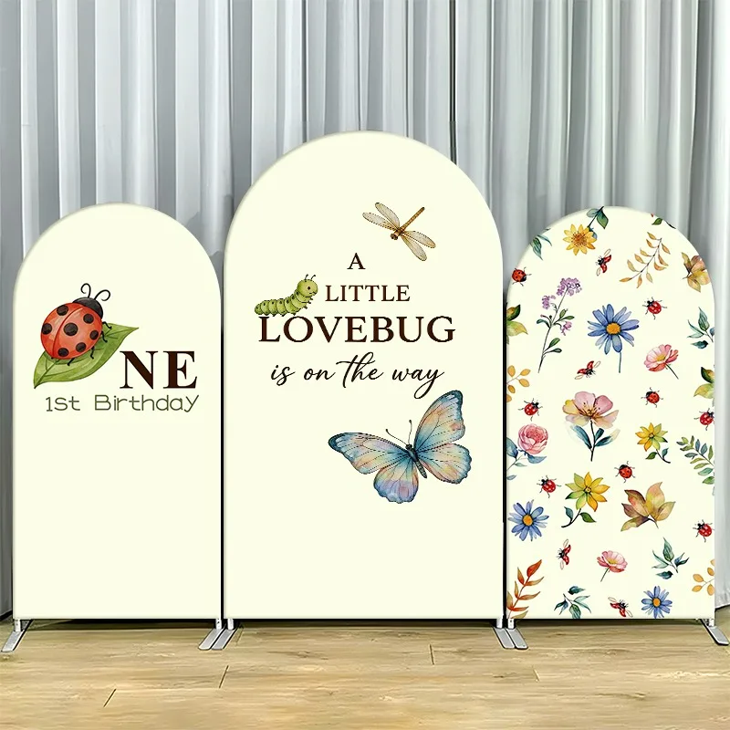 

Arch Backdrop Cover Single Side Western Cow Print Party Decoration Photo Booth Background Event Supplies Celebration Props Room