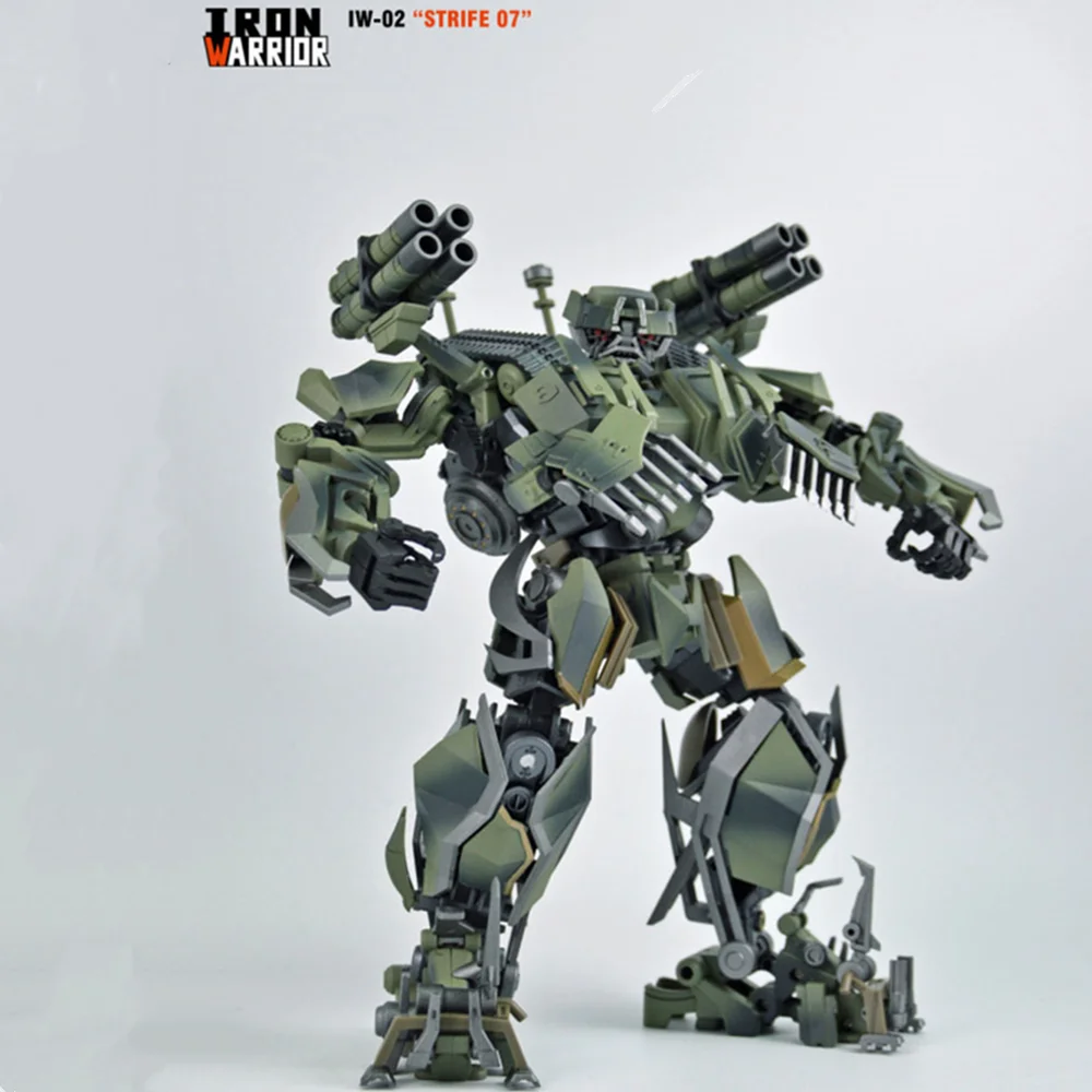 

Transformation IRON WARRIOR IW-02 IW02 DMK Assembly Brawl Strife07 Action Figure With Box IN STOCK