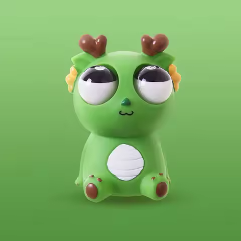 Creative Explosive Eye Dragon Dinosaur Decompression Squeezing Joy Squeezing Staring Eye Funny Release Animal Sensory Ornament