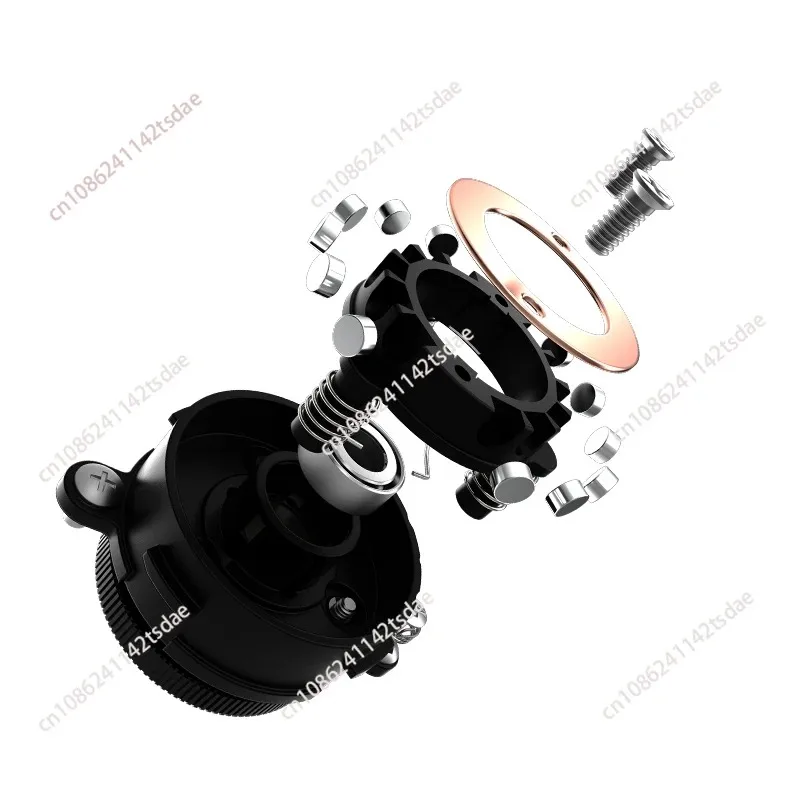 Water drop wheel Ultra light long throw Hailuya fishing boat Raft fishing Pan-use anti-fried line fishing wheel