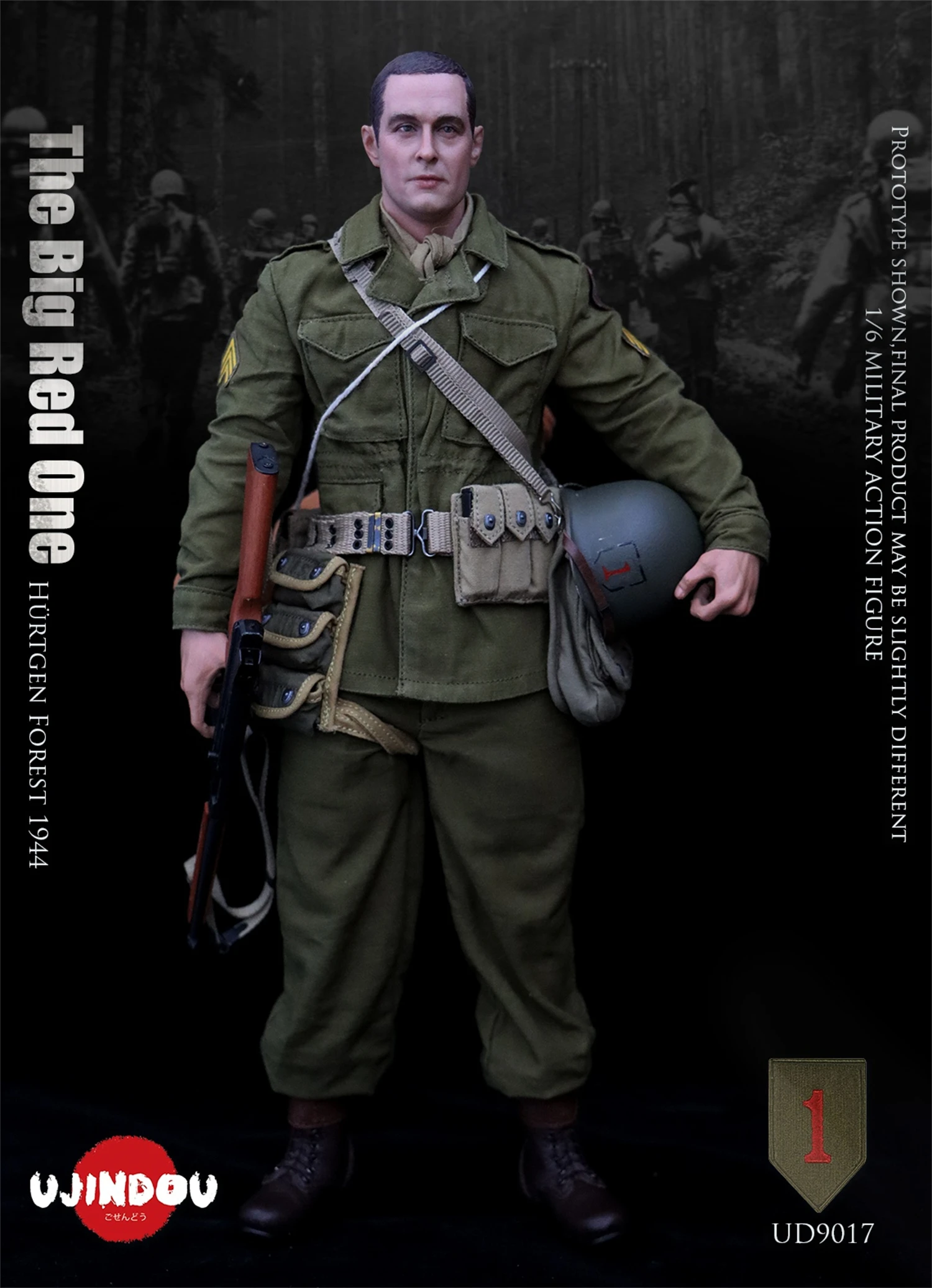 Ujindou ud9017 1/6 der große rote u. s. Armee Infante rist Hürtgen Wald 1944 Soldat Action figur 12 Zoll