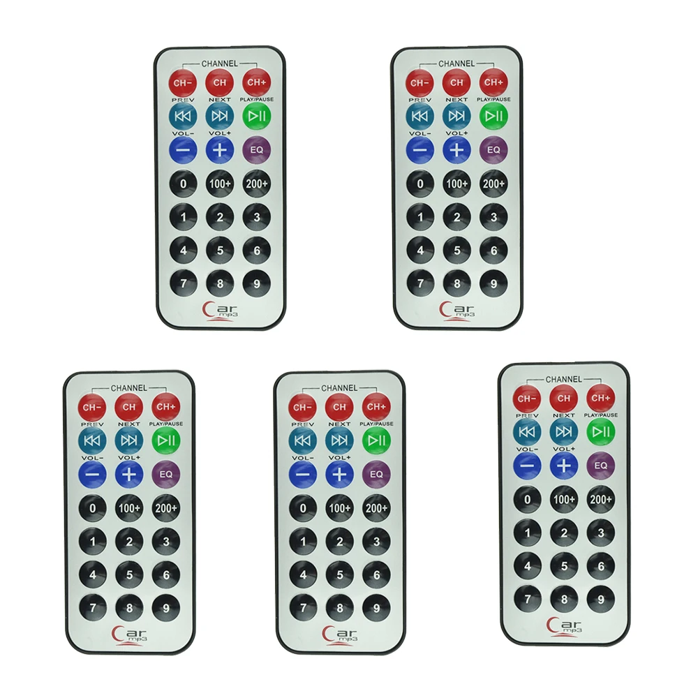 

1-5pcs Universal IR Infrared Remote Controller IR Extender Remote Learning 21 Keyboard Wireless TV Box MP3 Player Controller