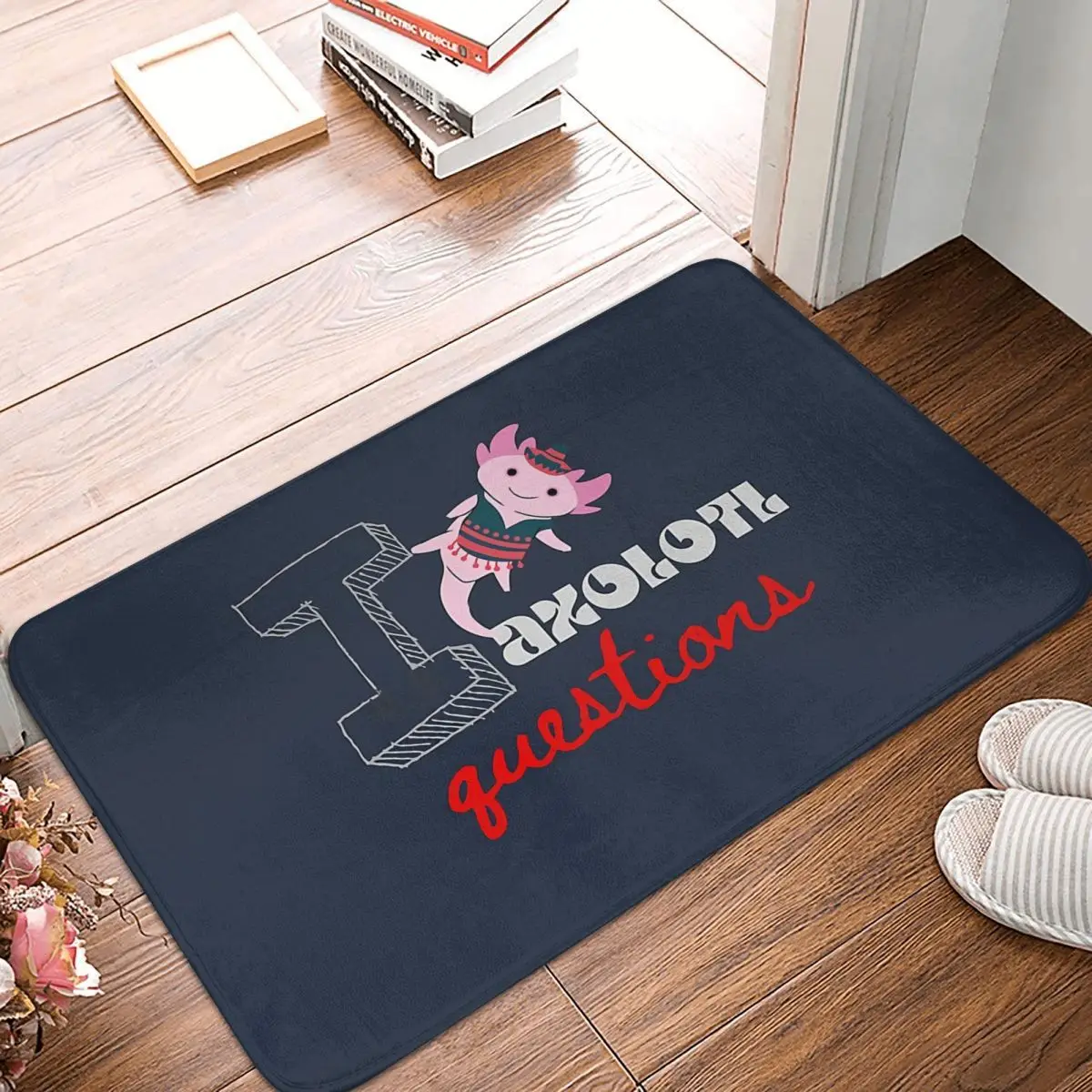 Questions Nevy Non-slip Doormat Kitchen MatAxolotl Lover Floor Carpet Entrance Door Rug Bedroom Decorative