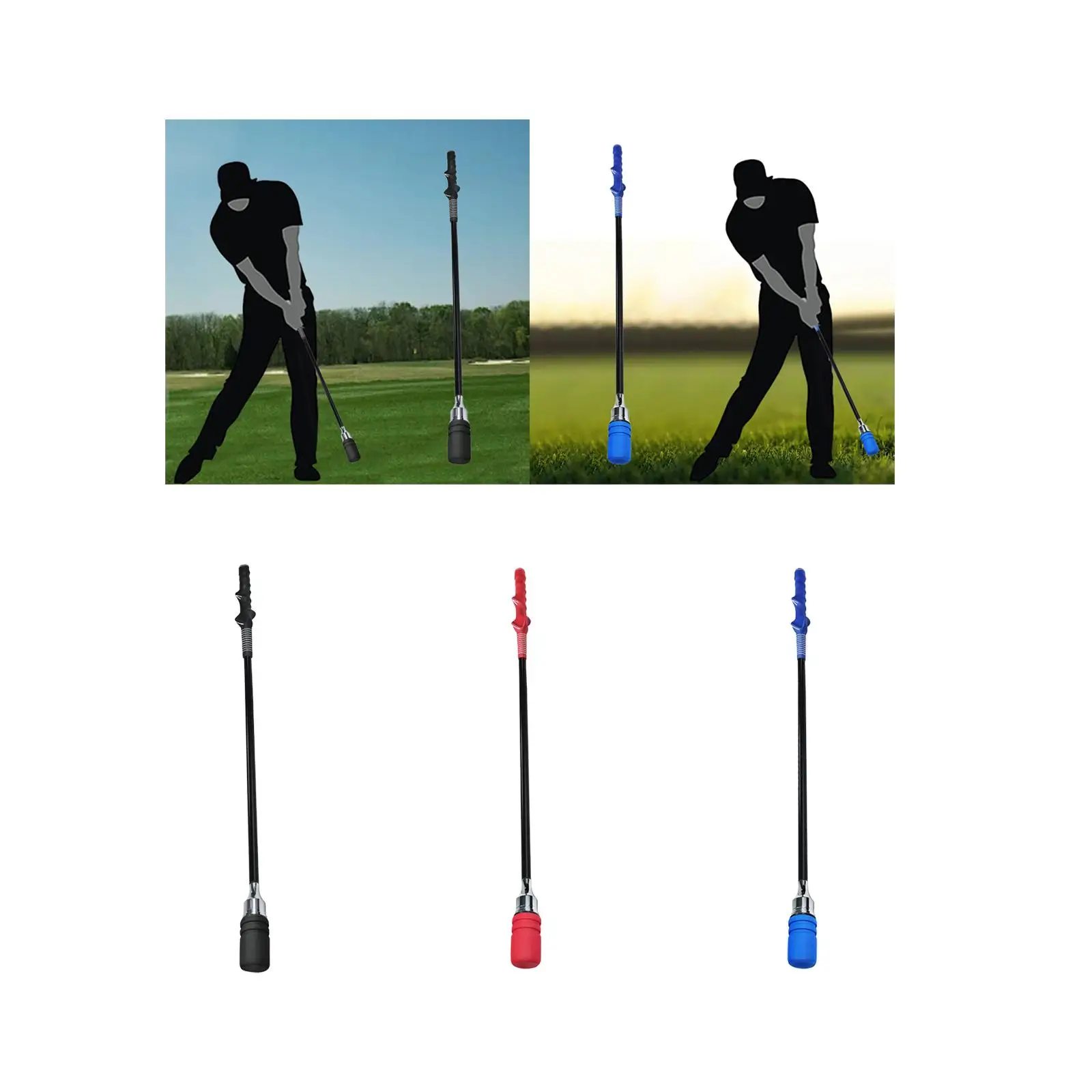 

Golf Swing Trainer Tool Golf Swing Training Aid for Chipping Indoor Golfer