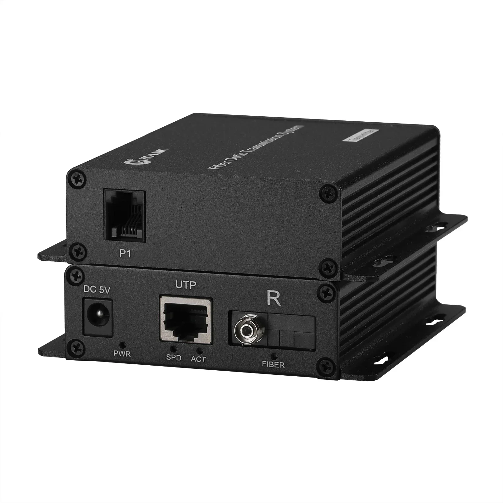 

New 1 Port RJ11 Telephone with RJ45 to Fiber Optic Transceiver PCM Voice Over Fiber Optic Extender Converter