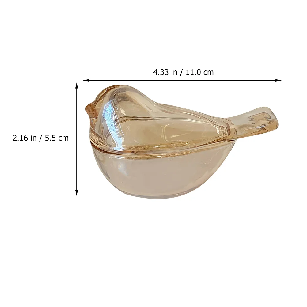 1Pcs Bird Jewelry Storage Box Durable Chic Ring Necklace Organizer Multi-Purpose Simple Jewelry Box