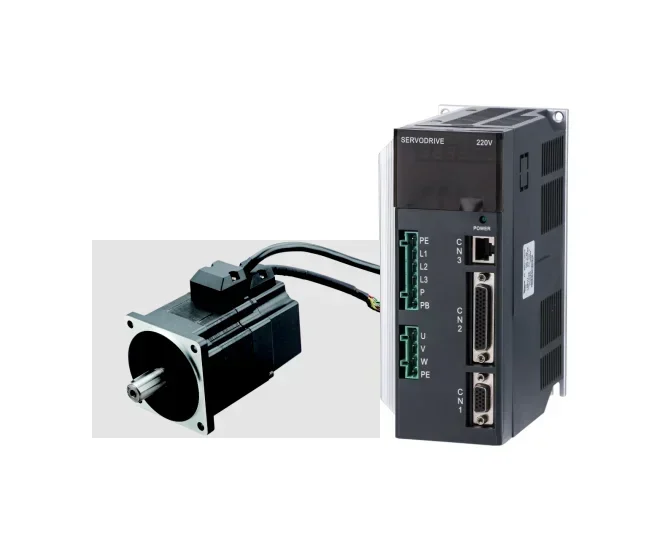 CE certification Synmot 3kW 4hp electric motor dual drive controller two motor ac servo motor