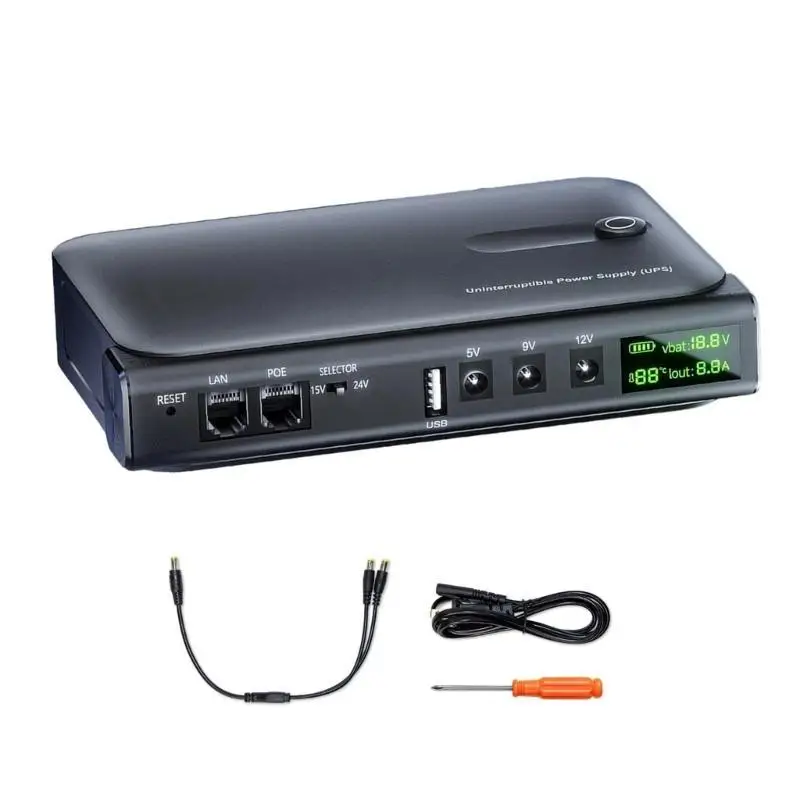 

Y1UB Continuous Power Uninterruptible Supply with LED Screen Overload Protections Compact Design Efficient Charging