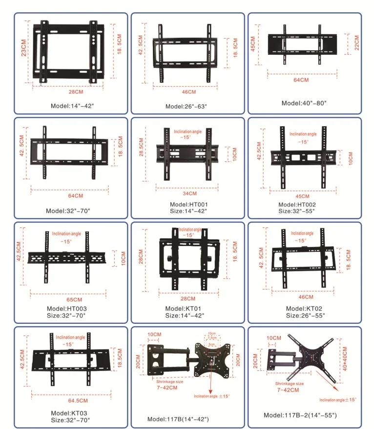 Support universel de chariots de conférence mobiles à roues pour TV portable, machine intégrée, écran de diffusion en direct, 32-75 pouces