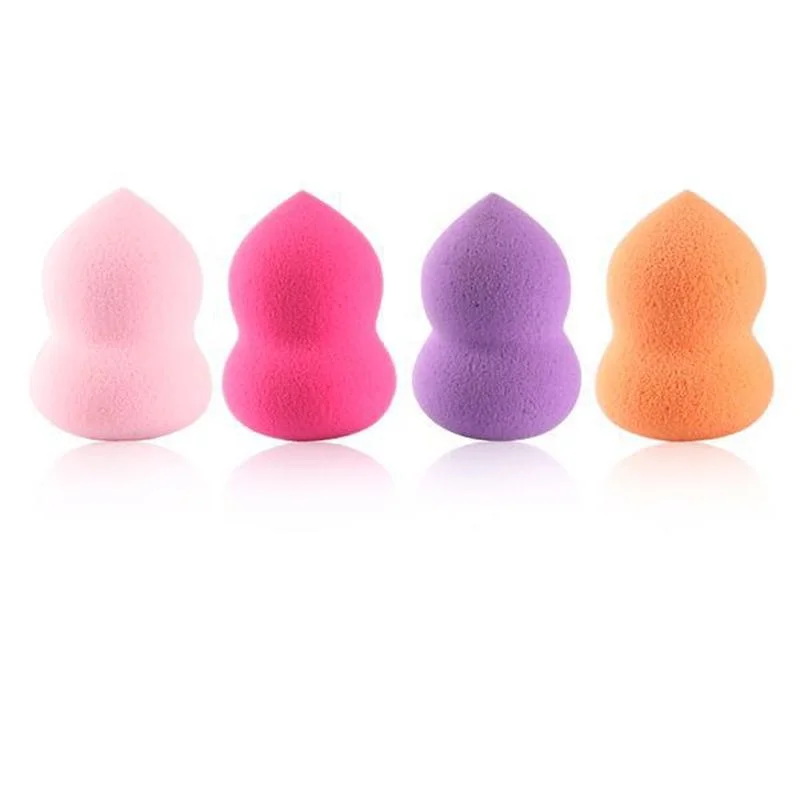 5 stks/set Groothandel Mini Make-Up Spons Eivorm Make-Up Zachte Foundation Bladerdeeg Concealer Gemengde Cosmetische Make-Up Spons
