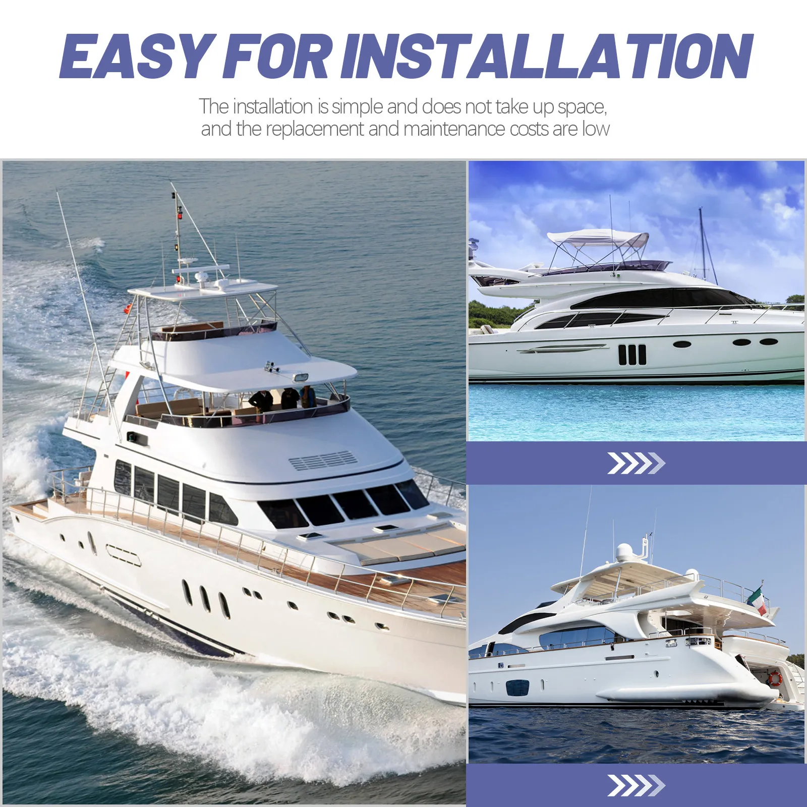 Marine Grade Stainless Steel Door Stopper Boat Yacht Door Holder Strong Magnetic Suction Rust Proof Easy Install Space Saving
