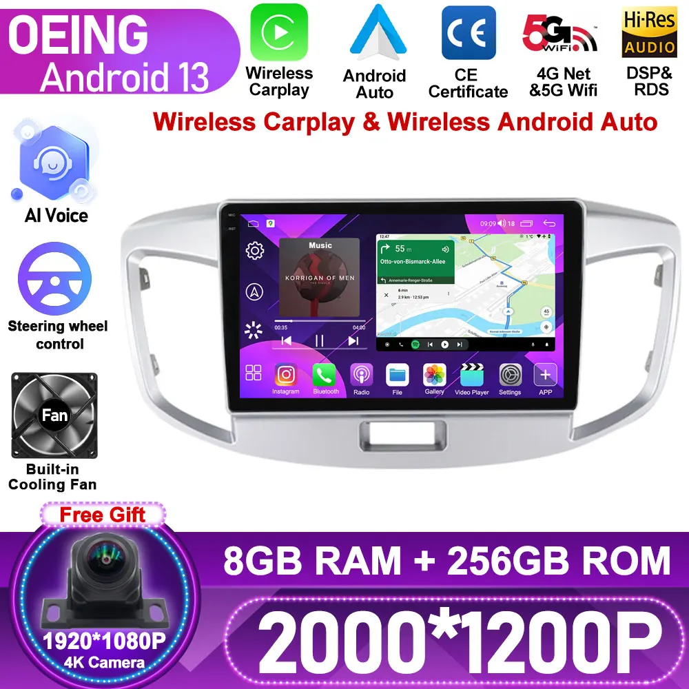 

Wireless Carplay For SUZUKI WAGON R 2012 - 2017 Car Radio Multimedia Video Player Navigation GPS Android Auto No 2din 2 din dvd