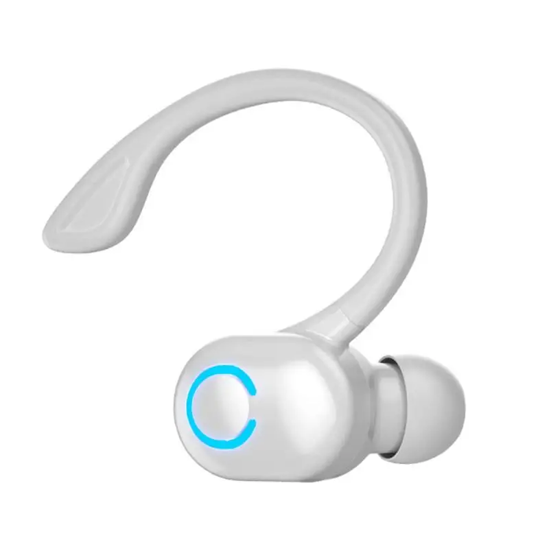 Portable Headset 5.2 Ear Hook Type Low Delay Noise Reduction Single Ear Sports Running Business Wireless Game Headset