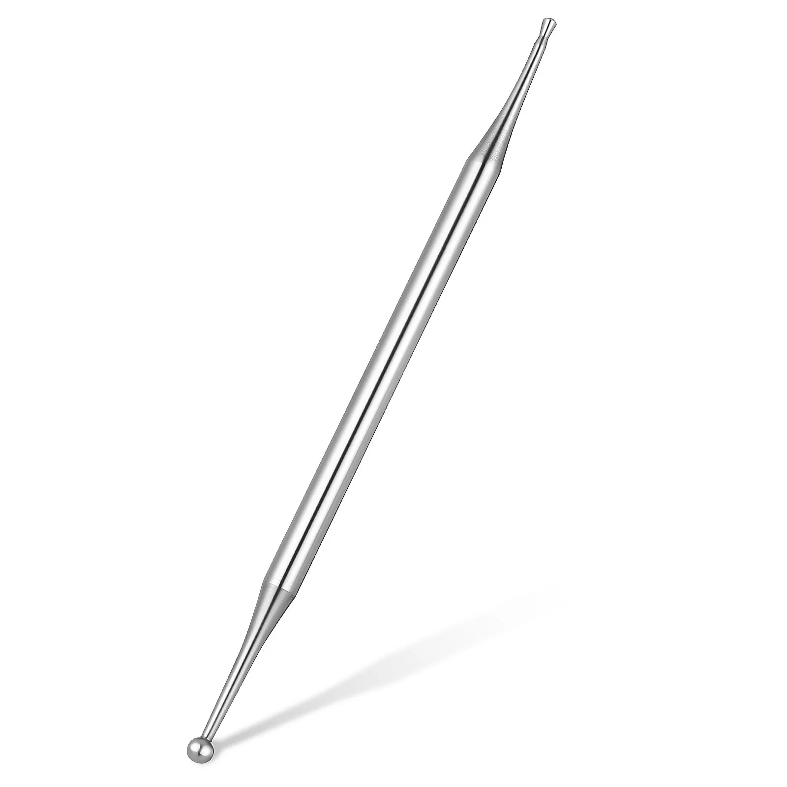 

Stainless Steel Acupoint Massager Metal Massage Stick Round Edge Smooth Surface Portable Body Relaxation Metal Acupressure Tool
