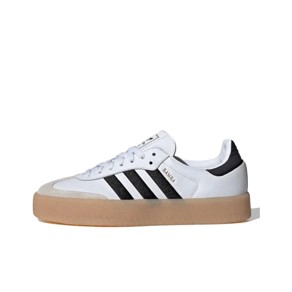 Adidas Originals SAMBAE German Army Trainers Women's Low Top White IG5744
