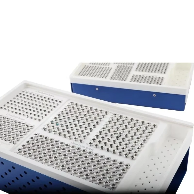 1.5/2.0/2.4MM Locking Screw Caddy High Temperature Resistant Disinfection Box for Dogs PPSU Caddy