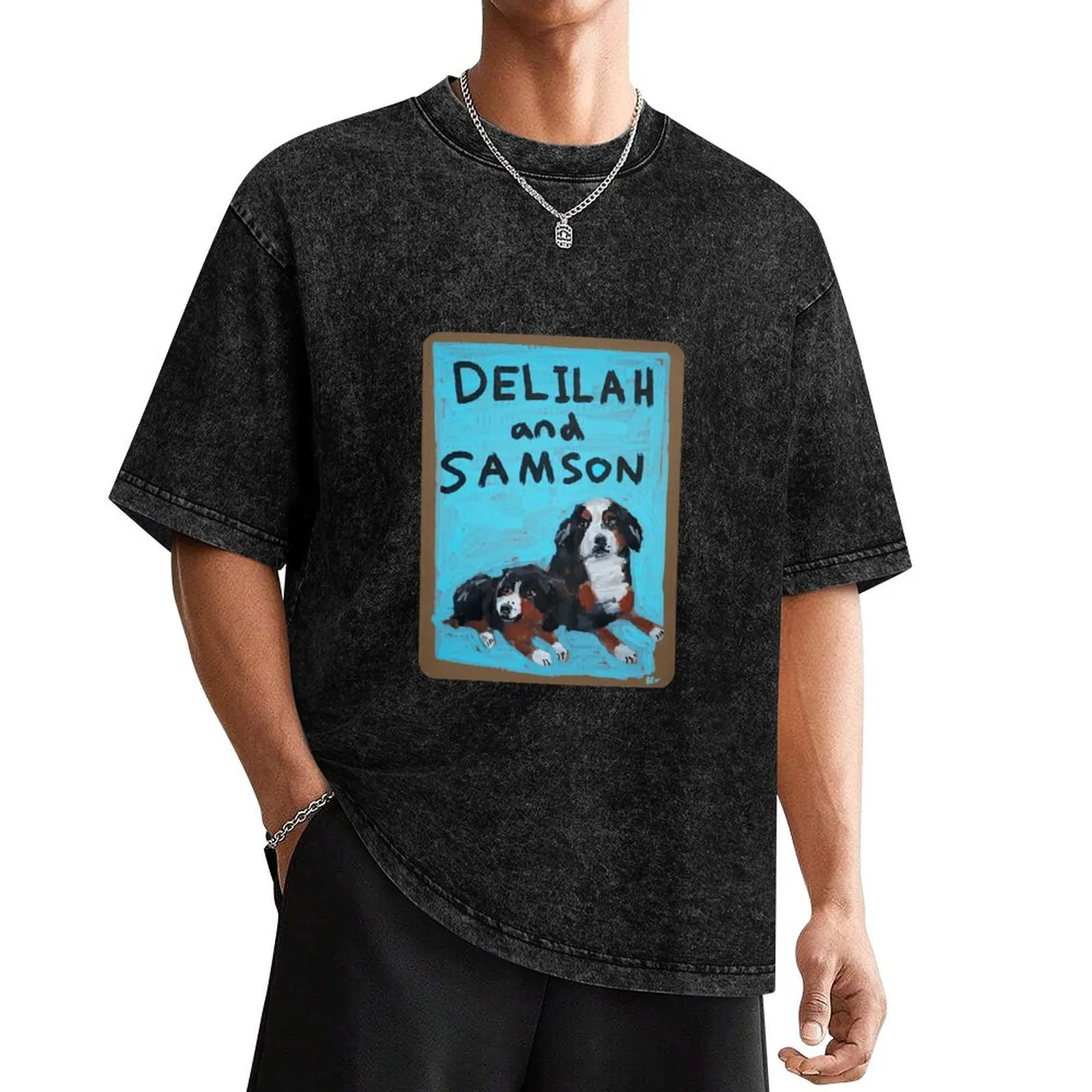 Delilah and Samson T-Shirt quick drying graphics outfits for men