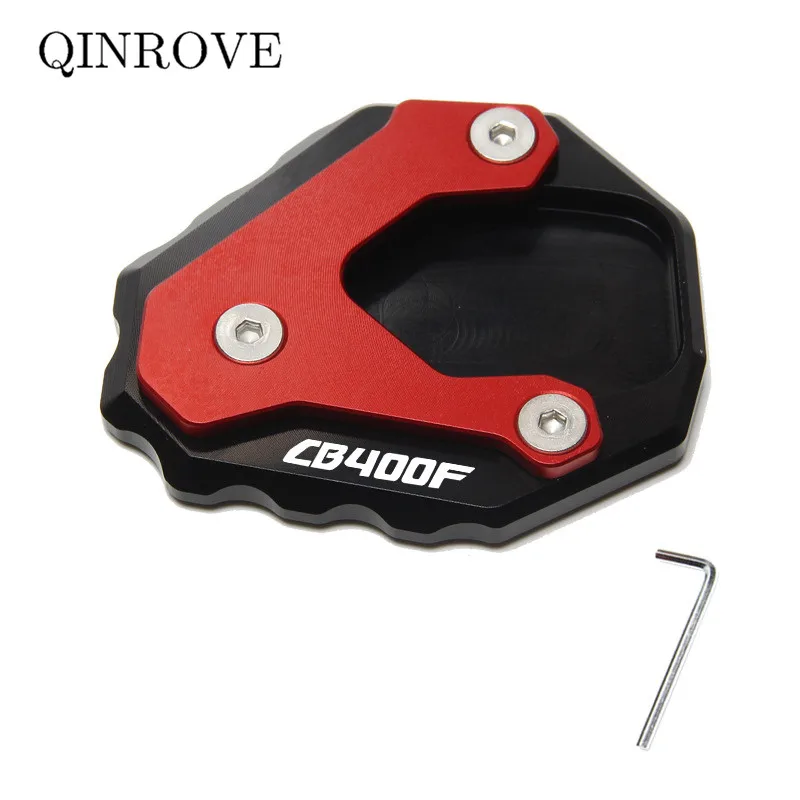 

For Honda CB400F CB 400F Motorcycle Kickstand Enlarge Pad Aluminum Alloy Accessories 4 Color Non-slip Side Kickstand Pad