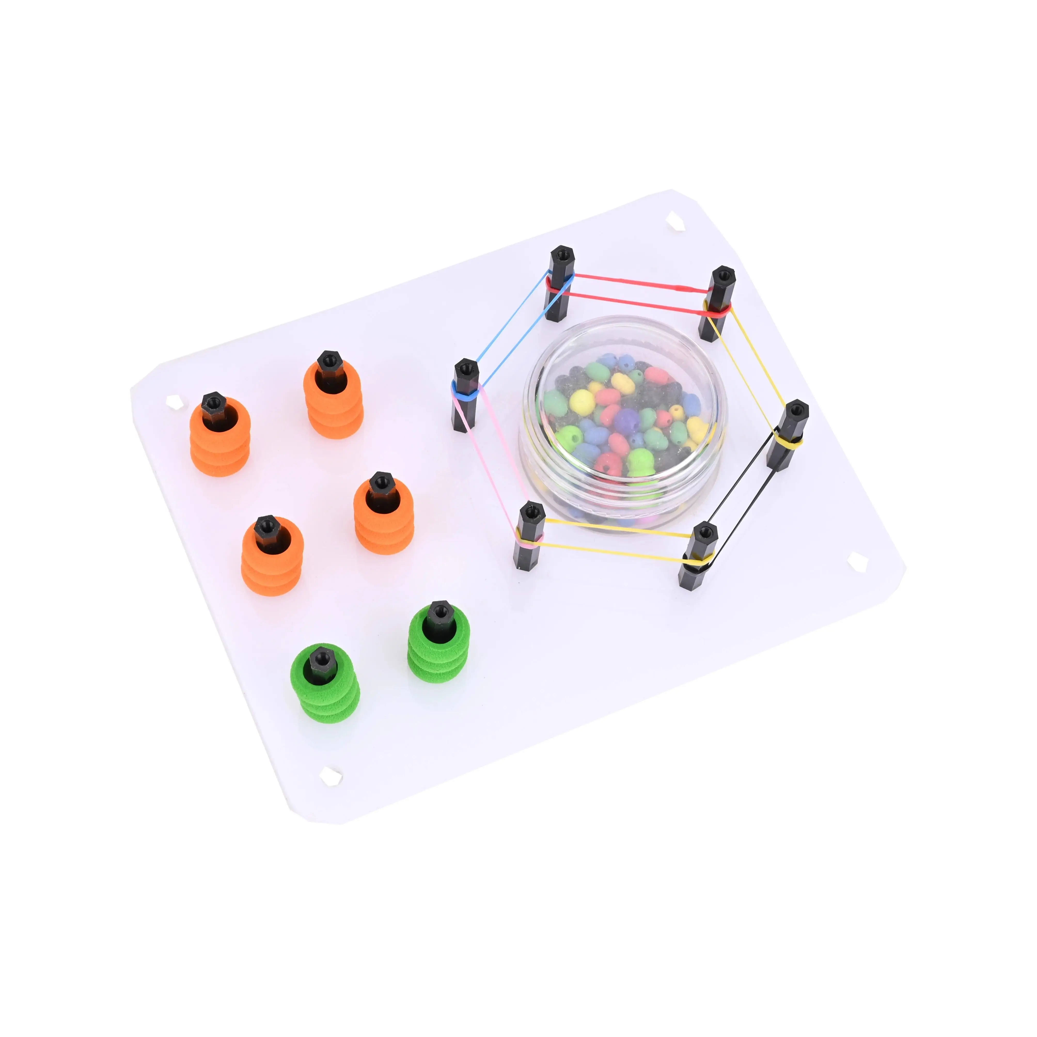 Laparoscopic Simulation Training Module, Handling Traction Clip Beads, Training and Teaching for Medical Students