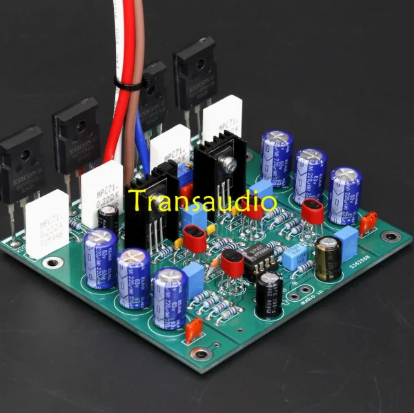 تشويه منخفض للغاية ​ مضخم صوت جولدموند 29 دائرة HIFI Pure Post Amplifier G5 120W*1 8Ω/ECX