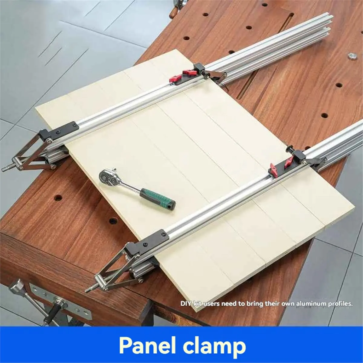 Best sales 2026 4-Way Panel Clamp Wood Gluing Clamp Four-Way Pressure Cabinet Clips for Woodworkers Cabinet and Furniture Makers
