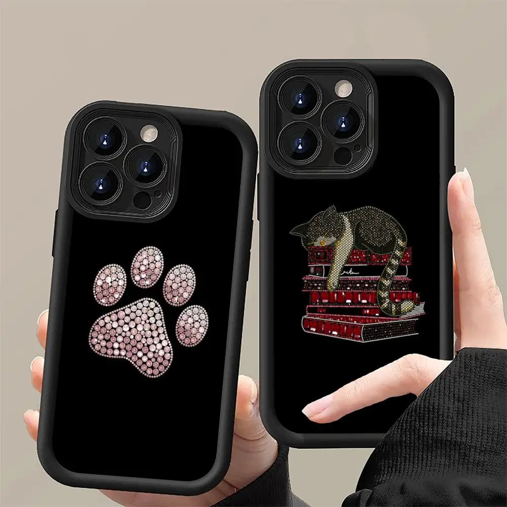 

Shining Diamond Mobile Phone Case for iPhone 17 16 15 14 13 12 11 Air Pro Max Plus Thicken TPU Colorful Cover Pretty Cover