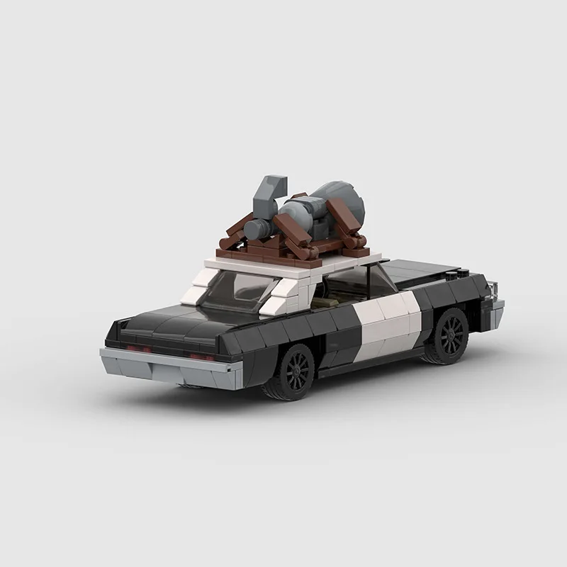 Kit de construção de veículos policiais 311 peças-modelo de cidade compatível com moc para adolescentes e adultos, presente criativo diy com guia