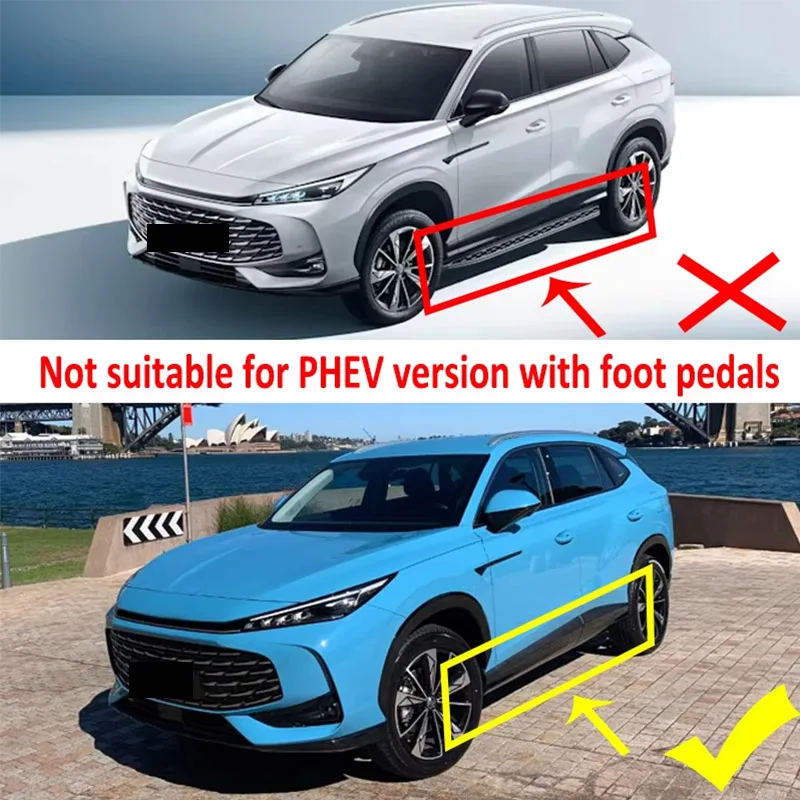 4PCS For MG HS MK2 2023 2024 2025-IN For Roewe D5X MK3 D5X ERX5 Car Mudguard Mud Guards Splash Front Fender Mudflaps Accessories