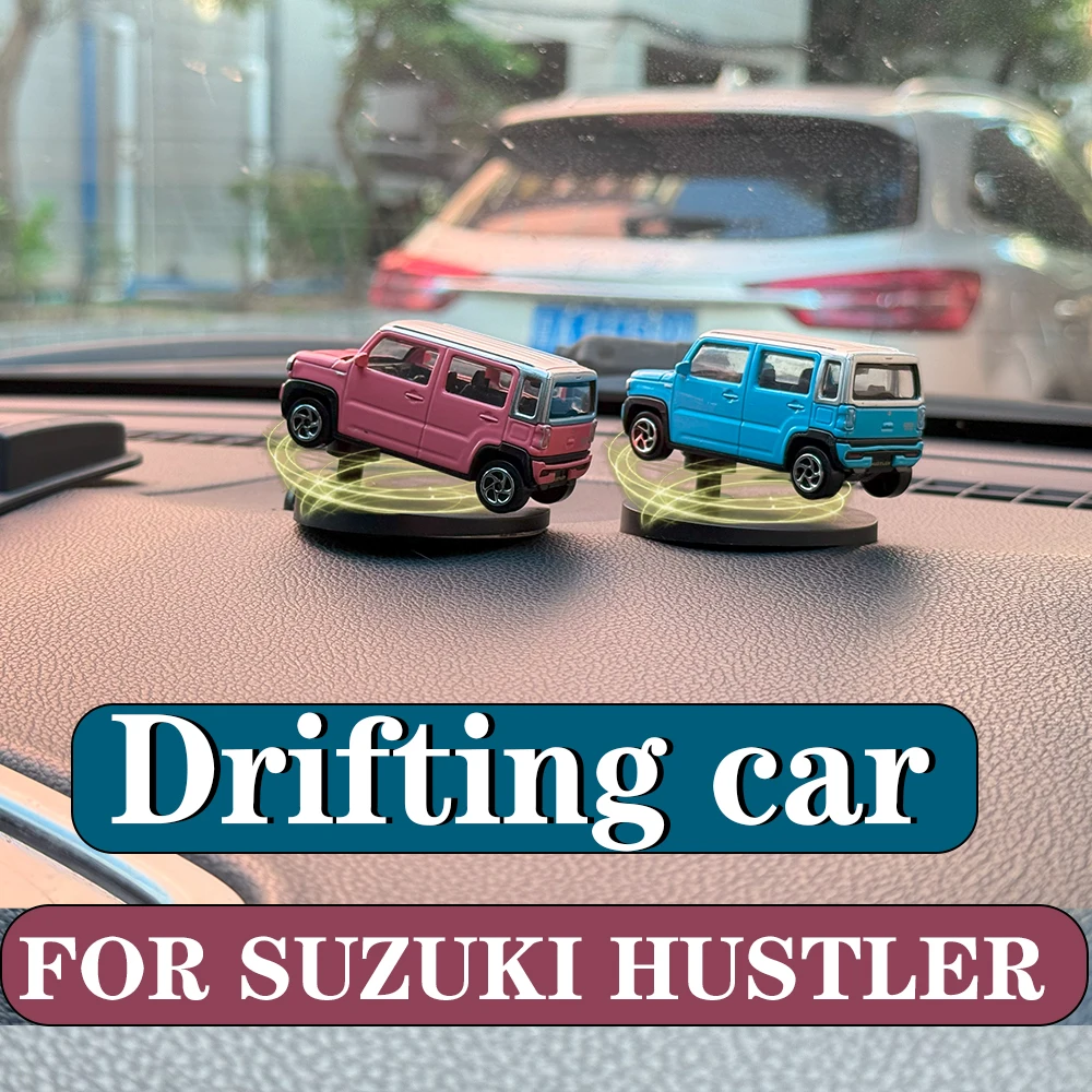 

Car Drift Rotating Ornaments Auto Dashboard Turning Racing Model Deco Car individuality Center Console Decoration For Hustler