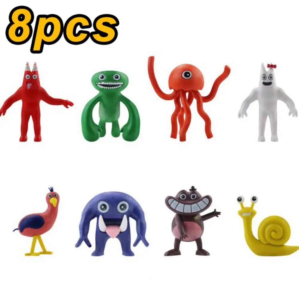 8-16pcs Garten of Banban Action Figure Toys PVC Game Dolls Model Toys for Children\'s Birthday Gifts