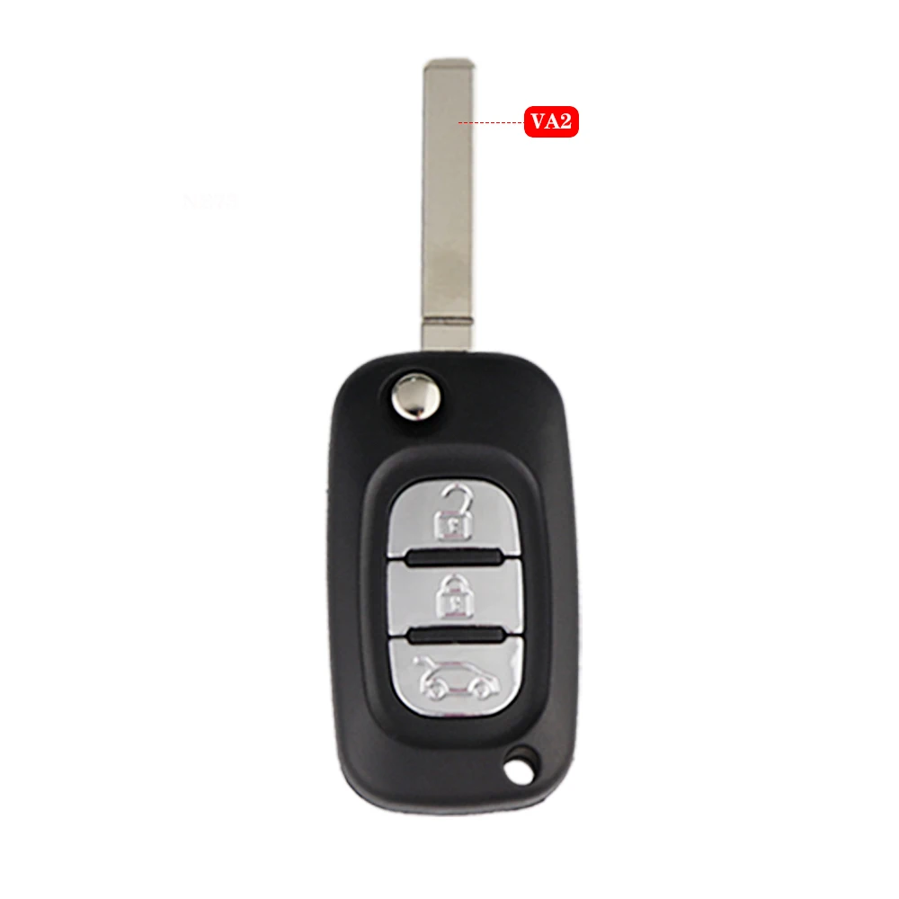 YIQIXIN Modified Flip 433Mhz Car Remote Key For Renault Traffic Master Clio 3 Kangoo Auto Dacia Twingo ID46 PCF7946 / 7947 Chip