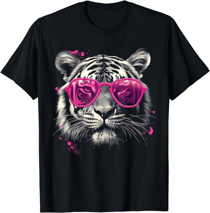 Tiger Gesicht wildes Tier niedlichen Tiger T-Shirt T-Shirt