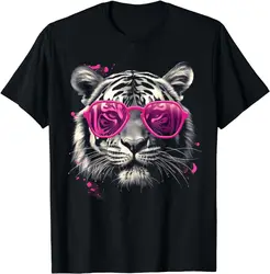 Tiger Face Wild Animal Cute Tiger Tee T-Shirt