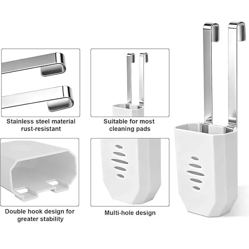 Toilet Tank Cleaning Tablet Holder Adjustable Agent Carrier for Water Tank Cleaner Bracket Ffor Home Dormitory Hotel Restaurant