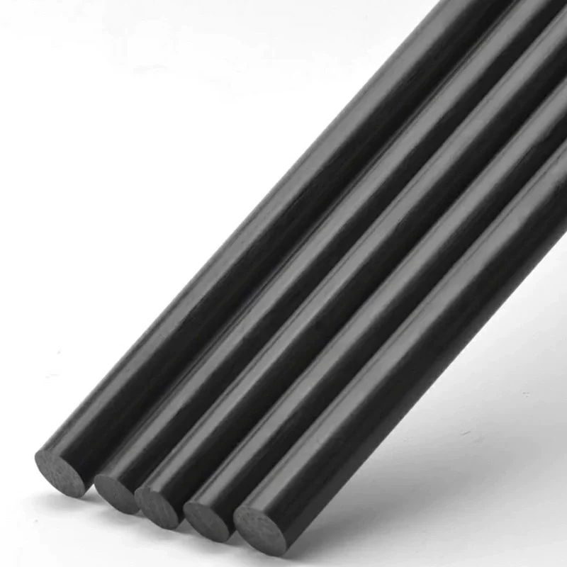

8mm High Temp Resistant Carbon Rod, anti-oxidation blank for outdoor tent framework processing parts