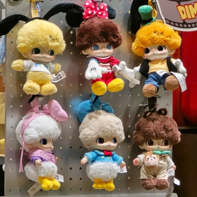 

Genuine Dimoo World Series Vinyl Plush Keychain Blind Box Anime Figure Dolls Surprise Toys Cute Backpack Pendants Birthday Gift