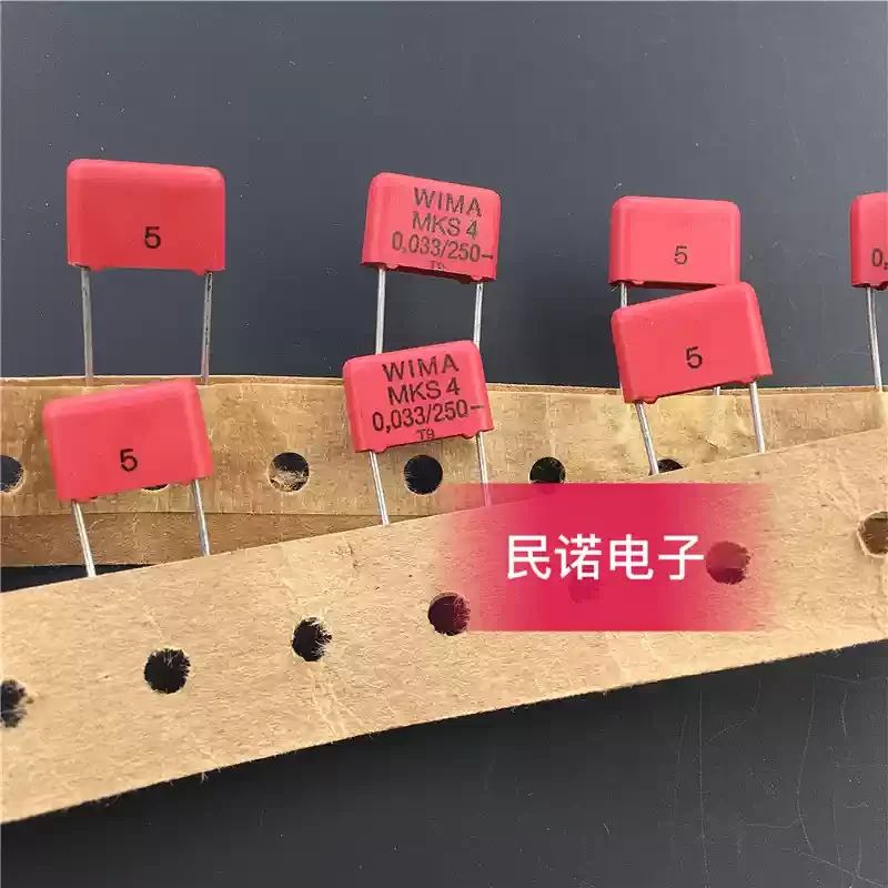 

10-100pcs WIMA capacitor MKS4 250V 0.033UF 250V 333 33NF pin spacing 10mm